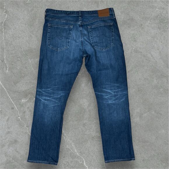 AG Everett Jeans 38x31 36Tag Slim Straight Stretch Denim 360 Japan Fabric AG-ED - Picture 2 of 13